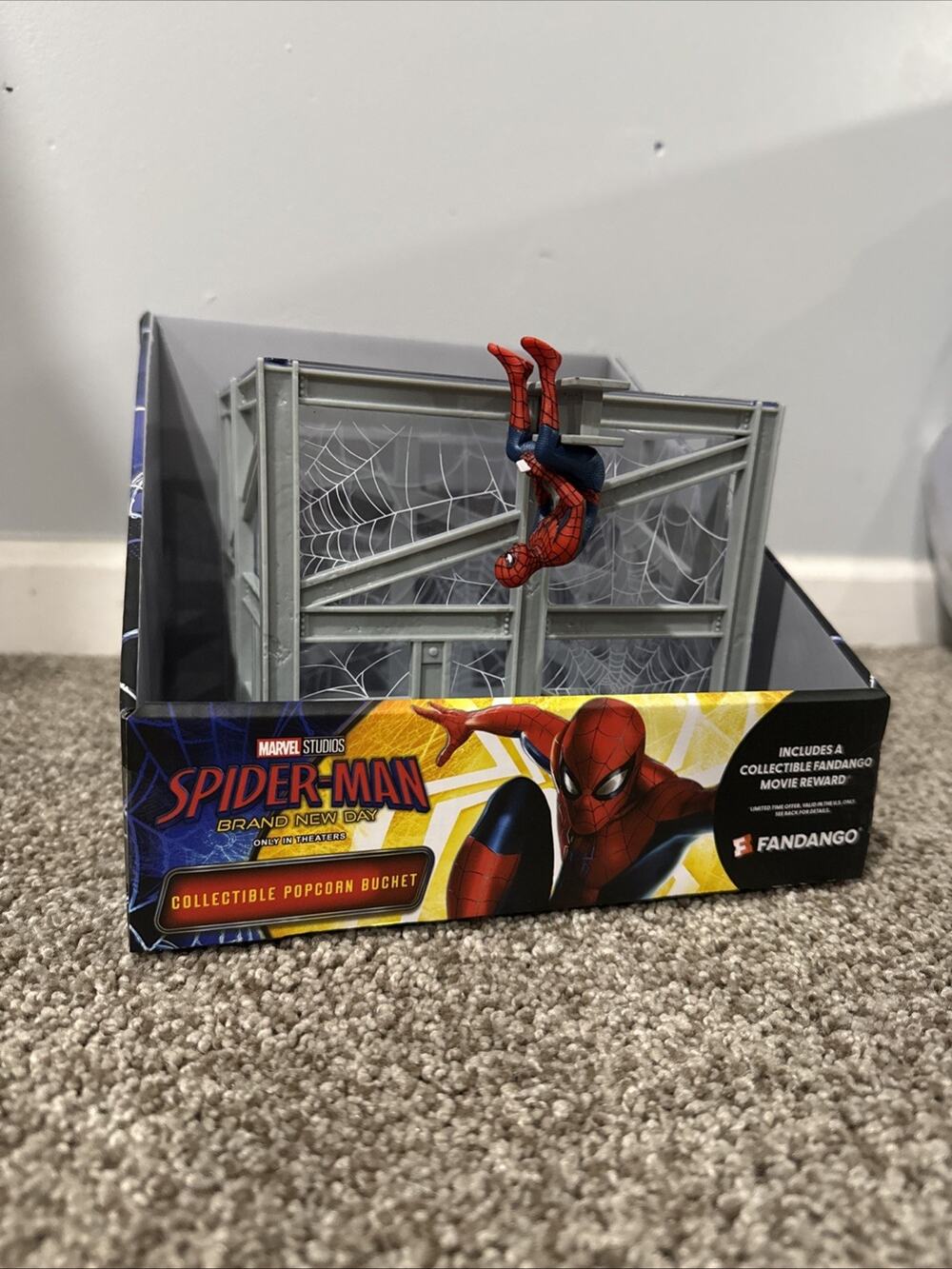 Spider-Man Brand New Day Wall Crawler Popcorn Bucket Regal Theaters NEW Walmart